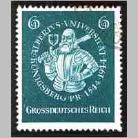 90-38-0081 Sonderbriefmarke - Ausgabe Juli 1944 - Zum 400. Geburtstag der Albertus - Universitaet in Koenigsberg .jpg